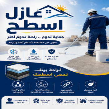 عازل اسطح - عازل جيتاروف - أبوعبدالرحمن📞90933709 - عزل اسطح - عوازل اسطح - عازل اسطح حراري - عازل اسطح فوم - عازل - عازل حراري - عازل مائي - شركة عازل - عازل اسطح جيتاروف