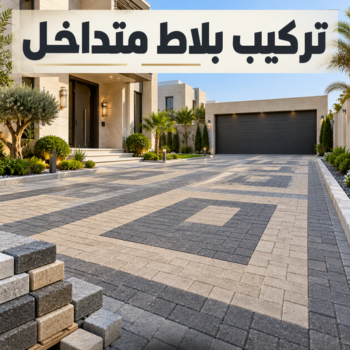 كربستون - تركيب بلاط متداخل - ابوايه📞90941190 - بلاط متداخل - مقاول بلاط - معلم بلاط - بلاط موزاييك - تركيب بلاط - تركيب كربستون - بلاط انترلوك - ارضيات انترلوك