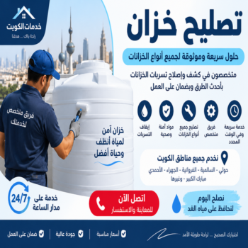 تصليح تانكي - مقاول📞55758951 - تصليح خزان - غسيل تانكي - غسيل خزان - تنظيف خزان - تبريد خزان - تانكي الكويت - غسيل خزانات - بيع تانكي - بيع خزان - تبريد مياه الخزان